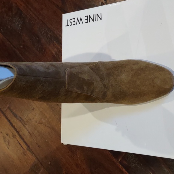 Nine West Brown suede leather boots, new - Picture 6 of 7